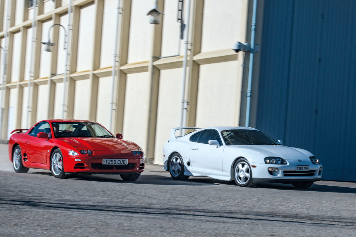 Street fighters: Mitsubishi 3000GT vs Toyota Supra vs Nissan 300ZX ...